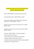 PA NOTARY EXAM STATE TEST QUESTIONS WITH&NewLine;CORRECT ANSWERS 2025-2026