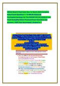 NR546 Week 8 Final Exam Due 1st March 2026 Complete &NewLine;Actual Exam Questions 1- 75 NR546 Advanced &NewLine;Psychopharmacology for The PMHNP NR 546 Midterm and &NewLine;Finals Examplify Online Proctored Exam Questions and &NewLine;Answers &vert; 100&percnt; Pass Guaranteed &vert; Graded A&plus; &vert;