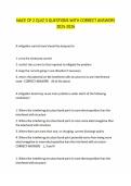 NACE CP 2 QUIZ 3 QUESTIONS WITH CORRECT ANSWERS&NewLine;2025-2026