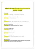 68W EMT Mod 4 Study Guide Questions and Answers 2026&sol;2027 &ndash; Complete Emergency Medical Training & Exam Preparation Resource &lpar;A&plus; Grade&rpar;