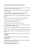 IDIS 424 EXAM 3 VERIFIED STUDY GUIDE
