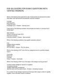 IDIS 424 QUIZZES FOR EXAM 2 QUESTIONS WITH VERIFIED ANSWERS