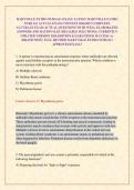 MARYVILLE PATHO NURS 611 EXAM &sol; LATEST MARYVILLE PATHO NURS 611 ACTUAL EXAM 2 NEWEST 2026&sol;2027 COMPLETE ACCURATE EXAM ACTUAL QUESTIONS WITH WELL ELABORATED ANSWERS AND RATIONALES &lpar;RELIABLE SOLUTIONS&rpar; CURRENTLY UPDATED VERSION 2026 EDITION &vert;GUARANTEED SUCC