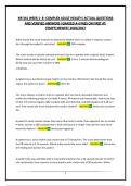 NR 341 WEEK 1- 8 -COMPLEX ADULT HEALTH&vert; ACTUAL QUESTIONS AND VERIFIED ANSWERS &vert;GRADED A&plus;&vert;PASS ON FIRST ATTEMPT&vert;NEWEST 2026&sol;2027