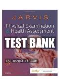 Test Bank - Physical Examination & Health Assessment&comma; 8th Edition by Carolyn Jarvis