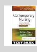 Test Bank for Contemporary Nursing 8th Edition by Cherry & Jacob