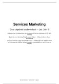 Services Marketing Studieverhaal &vert; Les 1-5 &vert; HvA &vert; 2025&sol;26 keuzevak