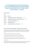 ATI PN Fundamentals Proctored Exam Questions & Answers with Detailed Rationales Actual Exam 2026&sol;2027 &ndash; Complete Exam-Style Q&As &vert; 100&percnt; Certified Verified &ndash; Pass Guaranteed &ndash; A&plus; Graded&NewLine;