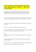PSYC 210 Module 2 Exam Questions and Answers&NewLine;Latest Update 2026&sol;2027 &vert; Graded A&plus; &vert; 100&percnt; PASS&NewLine;GUARANTEED&period;