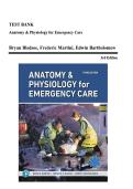 Test Bank for Anatomy & Physiology for Emergency Care 3rd Edition by Bledsoe