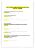 AAPC Certified Risk Adjustment Coder &lpar;CRC&rpar; &ndash; Study Guide Prep &lpar;2026&sol;2027&rpar;&vert;A&plus; Grade 