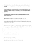 ECN 211 Exam 2 Study Guide 2026 &vert; Economics Review&comma; Practice Questions & Test Prep
