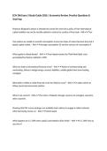 ECN 306 Exam 3 Study Guide 2026 &vert; Economics Review&comma; Practice Questions & Test Prep