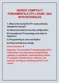 2026&ndash;2027 COMPTIA COMPLETE CERTIFICATION MASTER BUNDLE &vert; A&plus;&comma; NETWORK&plus;&comma; SECURITY&plus;&comma; CYSA&plus;&comma; CLOUD&plus;&comma; LINUX&plus;&comma; PENTEST&plus;&comma; SERVER&plus;&comma; ITF&plus; & MORE &vert; FULL EXAM BANK WITH Q&A & DETAILED RATIONALES