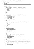 Test Bank&colon; Human Body in Health and Illness &lpar;5th Edition&rpar; Herlihy &ndash; Chapter 3&colon; Cells