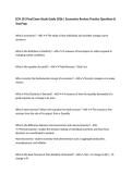 ECN 101 Final Exam Study Guide 2026 &vert; Economics Review&comma; Practice Questions & Test Prep
