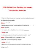 EXSC 224 Final Exam &lpar;Latest 2026&sol;2027 Update&rpar; Complete Questions and Guide Answers&comma; 100&percnt; Verified Graded A&plus;