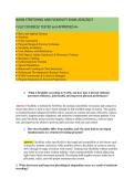 NASM STRETCHING AND FLEXIBILITY EXAM 2026&sol;2027&NewLine;FULLY COVERED&sol; TESTED and APPROVED A&plus;&sol; Newly Verified 100&percnt;