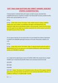 CHFC&reg; FINAL EXAM QUESTIONS AND CORRECT ANSWERS &vert;2026&sol;2027 &NewLine;UPDATED &vert;GUARANTEED PASS&period; 