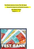 Test Bank&colon; Journey Across The Life Span&colon; &NewLine;Human Deve&lstrok;opment and Hea&lstrok;th Promotion&comma;&NewLine;6th Edition Po&lstrok;an &NewLine;Chapters 1 - 14&NewLine;