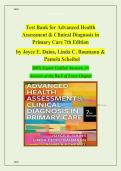 Test Bank Advanced Health Assessment & Clinical Diagnosis 7th Edition
