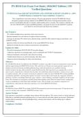 PN HESI Exit Exam 2026-2027 QUESTIONS AND ANSWERS ALREADY GRADED A&plus;&period; 100&percnt;&NewLine;Verified Solutions &vert; Updated Per Latest Guidelines &vert; Graded A&plus;