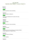 ACT 210 CSU Questions with CORRECT Answers &lpar;Grade A&plus;&rpar;&NewLine;