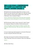 CEM 141 MSU EXAM 3 COMPREHENSIVE&NewLine;TEST PAPER 2026 QUESTIONS AND&NewLine;CORRECT ANSWERS GRADED A&plus;