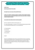 NR 327 MATERNAL-NEWBORN&colon; INTRAPARTUM & POSTPARTUM COMPLICATIONS EXAM 2 LATEST 2026&sol;2027 &vert; MOST TESTED &vert; 50 NGN-ALIGNED Q&A &vert; CHAMBERLAIN &vert; PASS GUARANTEED - A&plus; GRADED