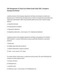 ENA Management of Critical Care Patients Study Guide 2026 &vert; Emergency Nursing & ICU Review
