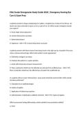 ENA Ocular Emergencies Study Guide 2026 &vert; Emergency Nursing Eye Care & Exam Prep