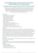 NGN RN Pharmacology Proctored Exam 2026-2027 QUESTIONS AND ANSWERS ALREADY&NewLine;GRADED A&plus;&period; 100&percnt; Verified Solutions &vert; Updated Per Latest NGN Guidelines &vert; Graded A&plus;