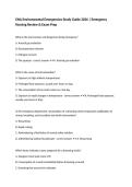ENA Environmental Emergencies Study Guide 2026 &vert; Emergency Nursing Review & Exam Prep