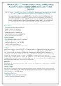 BIO 117 Exam 3 Latest Practice &lpar;Hondros&rpar; - 2026-2027 Questions and Answers Already Graded&NewLine;A&plus;&period; 100&percnt; Verified Solutions &vert; Updated Per Latest Guidelines &vert; Graded A&plus;