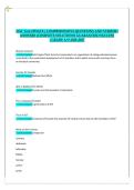 DAT Exam Prep &ndash; Comprehensive Questions & Solutions&vert;DAT Test Update &ndash; Comprehensive Questions and Verified Answers &lpar;Complete Solutions&rpar; 2026&sol;2027 &ndash; Dental Admission Test &lpar;DAT&rpar; Exam Preparation Guide