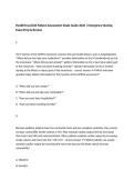 HealthTrust ENA Patient Assessment Study Guide 2026 &vert; Emergency Nursing Exam Prep & Review