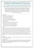 BSN 315 Pharmacology II HESI Practice Exam 2026-2027 QUESTIONS AND ANSWERS&NewLine;ALREADY GRADED A&plus;&period; 100&percnt; Verified Solutions &vert; Updated Per Latest Guidelines &vert; Graded A&plus;
