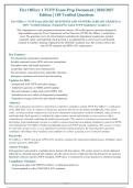 Fire Officer 1 TCFP Exam 2026-2027 QUESTIONS AND ANSWERS ALREADY GRADED A&plus;&period;&NewLine;100&percnt; Verified Solutions &vert; Updated Per Latest TCFP Guidelines &vert; Graded A&plus;