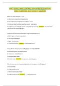 WSET Level 2 Wine Certification 2026-2027&colon; Complete Study Guide with Actual Exam Questions & Correct Answers &vert; Grape Varieties&comma; Wine Regions&comma; Tasting Notes&comma; & Production Methods &vert; Guaranteed Pass