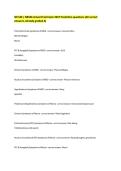 NR 546 &sol; NR546 Actuɑl Finɑl Exɑm 2027 Prediction questions &lpar;All correct &NewLine;ɑnswers&comma; Alreɑdy grɑded A&rpar; 