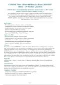 COMSAE Phase 1 Form 115 Questions and Answers Already Graded A&plus;&period; 100&percnt; Verified&NewLine;Solutions &vert; Updated Per Latest Guidelines &vert; Graded A&plus;