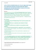 ADVANCED PATHOPHYSIOLOGY EXAM 2 2026 LATEST EXAM TEST UNDER NEW GUIDELINE 150 QUESTIONS AND CORRECT ANSWERS WITH EXPLANATIONS PERFECT TO PASS ADVANCED PATHOPHYSIOLOGY TEST EXAM