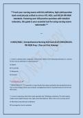 &num; 2025&sol;2026 &vert; Comprehensive Nursing Exit Exam & ATI&sol;HESI&sol;NCLEXRN NGN Prep &vert; Pass on First Attempt