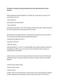 CEN Review 8&colon; Emergency Nursing Certification Exam Prep&comma; High-Yield Topics & Practice Questions