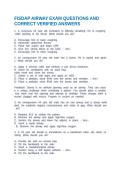 FISDAP AIRWAY EXAM QUESTIONS AND CORRECT VERIFIED ANSWERS