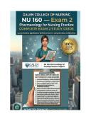 NU 160 Exam 2 &vert; Comprehensive Questions & Verified Answers &vert; 2026 Edition &vert; Galen College
