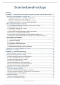 Volledige samenvatting onderzoeksmethodologie met voorbeelden uit de sides 2025&vert;2026
