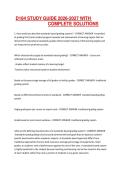 D184 STUDY GUIDE 2026-2027 WITH COMPLETE SOLUTIONS
