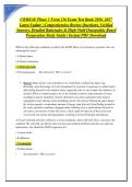 COMSAE Phase 1 Form 116 Exam Test Bank 2026&ndash;2027 Latest Update &vert; Comprehensive Review Questions&comma; Verified Answers&comma; Detailed Rationales & High-Yield Osteopathic Board Preparation Study Guide &vert; Instant PDF Download 