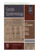 TEST BANK For Gordis Epidemiology&comma; 7th Edition By David D Celentano&semi; Moyses Szklo&vert; ISBN-13 978-0323877756 &vert;  Verified Chapters 1 - 20&comma; All Chapters &comma; Complete Newest Version